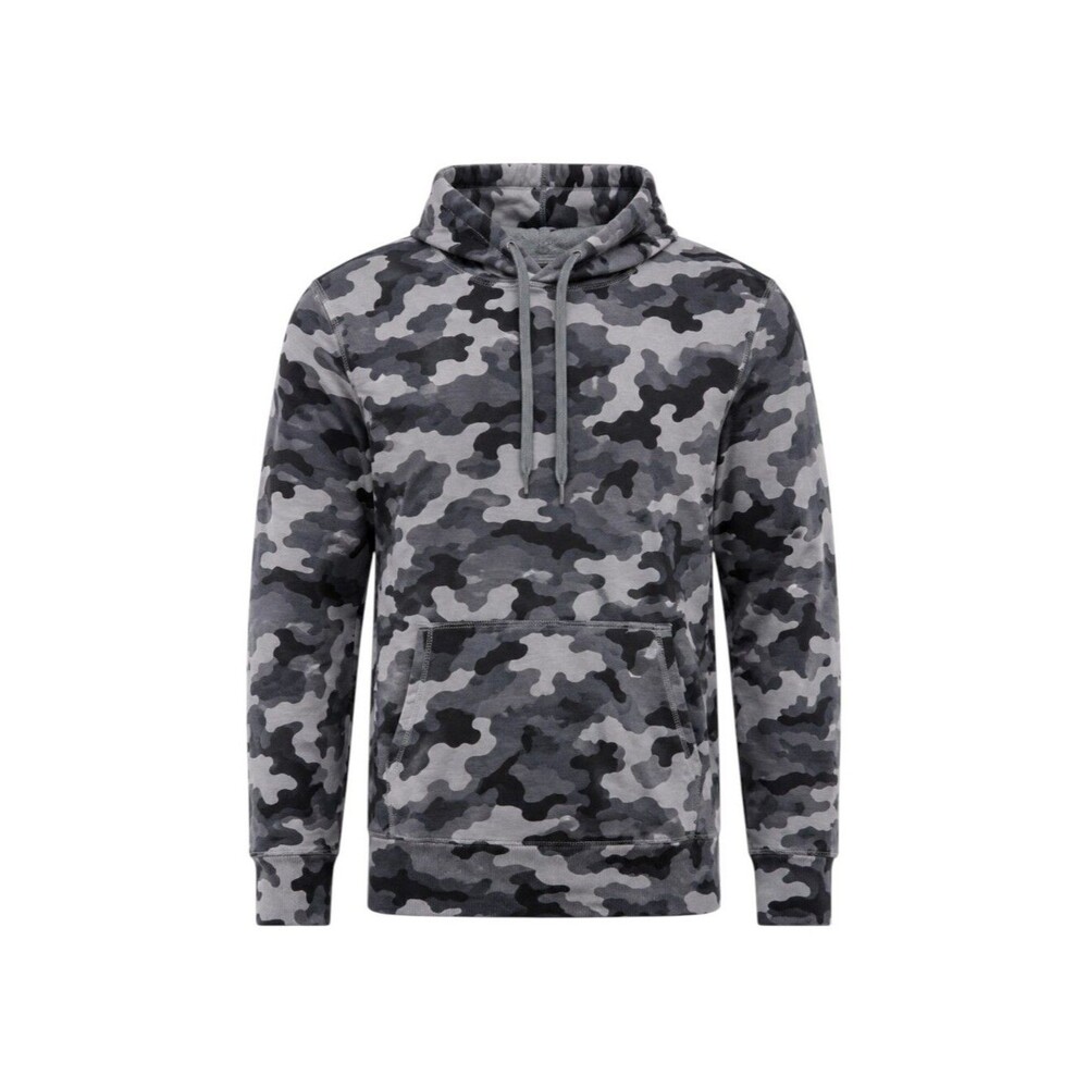 Under Armour Kids Gray Black Camouflage Hoodie Sweatshirt Youth Size Medium Med